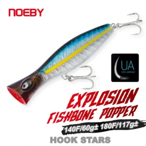 Explosion Fishbone Popper 140MM/60GM