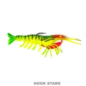 SHRIMP LURE 5INCH/25GM WORM HOOK