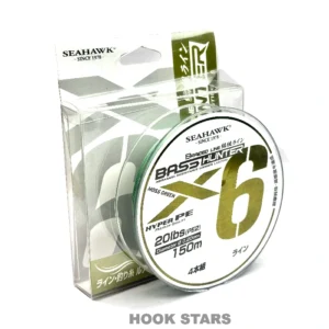 SEAHAWK 6X BRAIDED HYPER PE JAPAN PREMIUM QUALITY LINE 0.20MM|150M|10KG